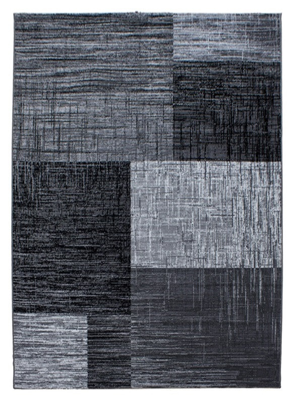 Kusový koberec Plus 8001 black 120x170 cm