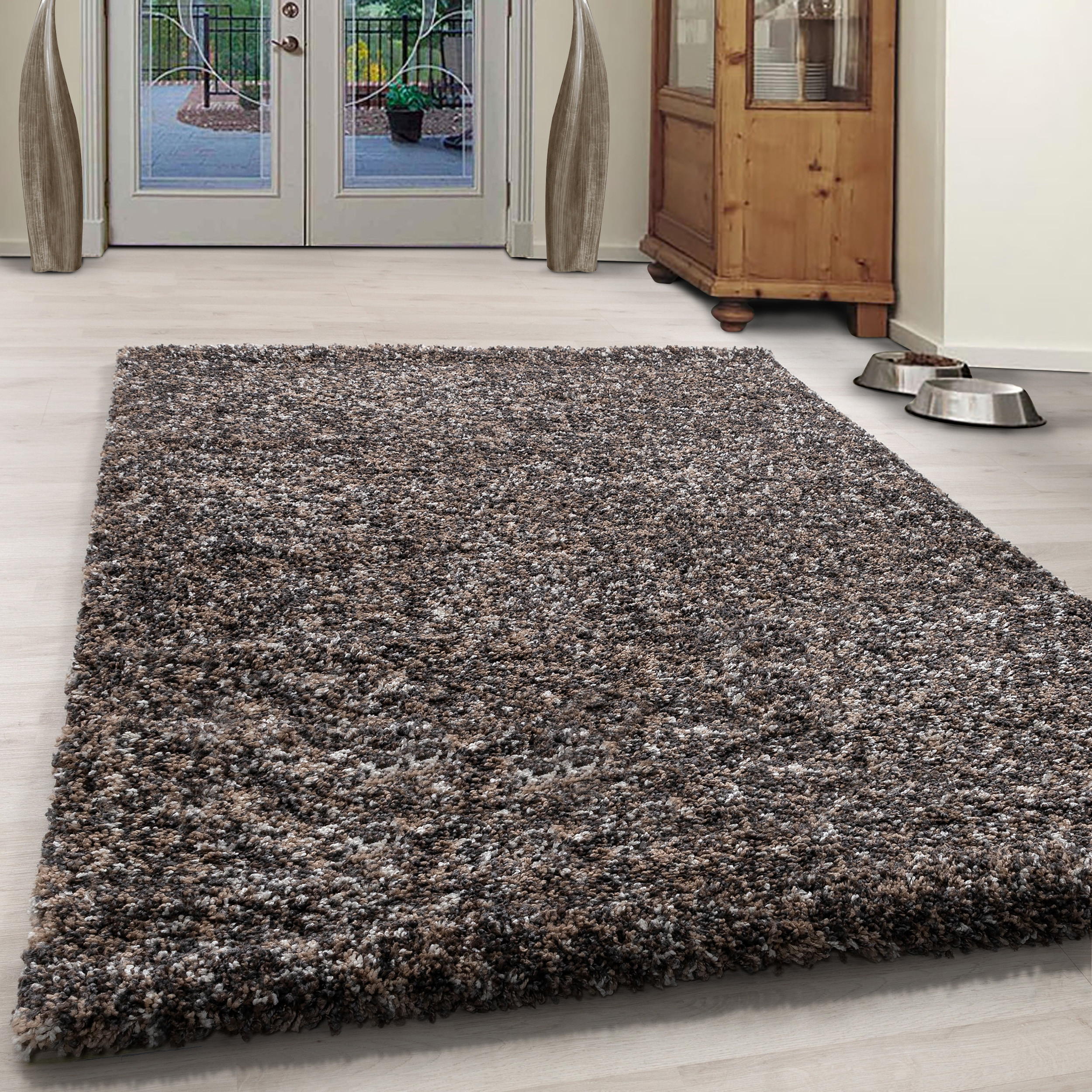 Kusový koberec Enjoy shaggy 4500 taupe 2