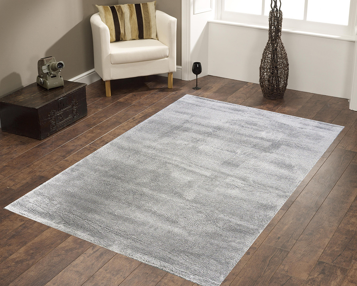 Kusový koberec Microsofty 8301 Light grey 5