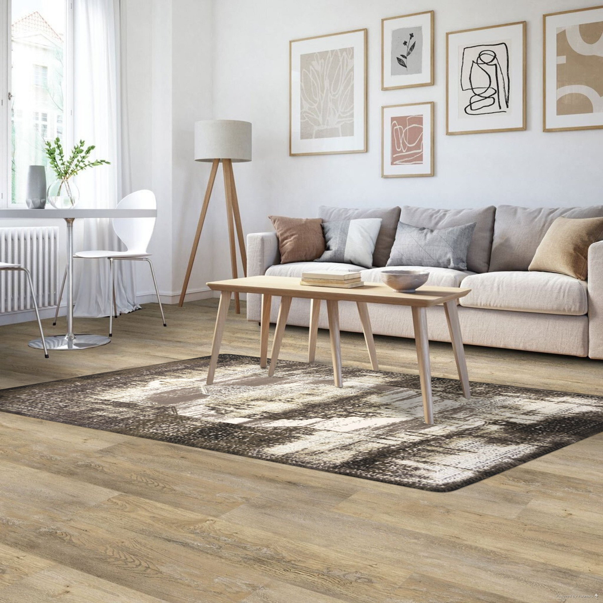 Kusový koberec Zara 8372 Beige Star 4