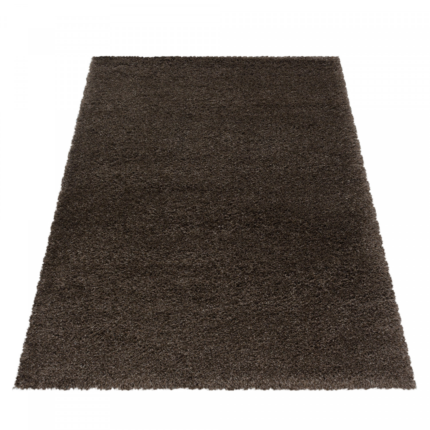 Kusový koberec Fluffy Shaggy 3500 brown 2