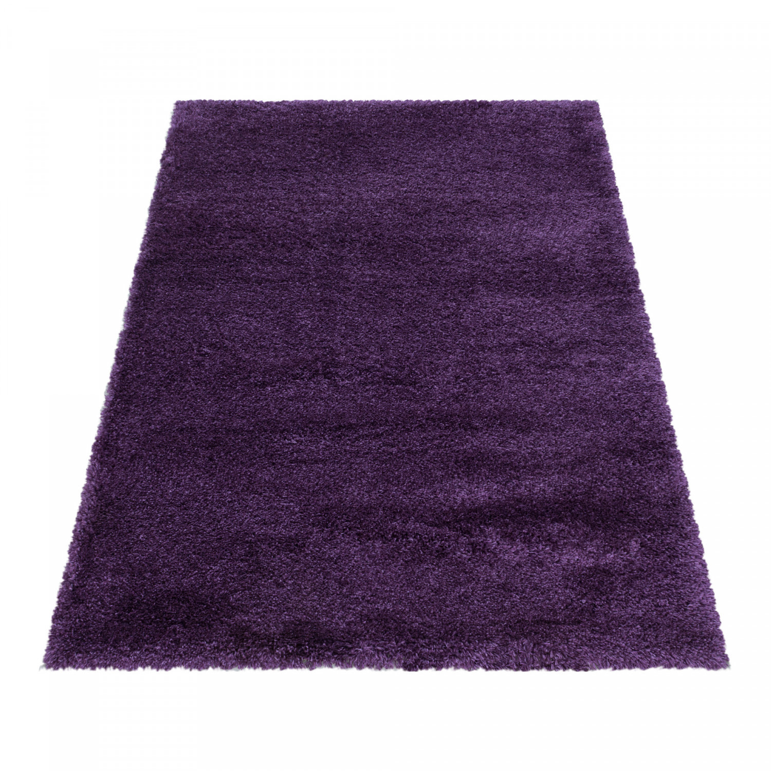 Kusový koberec Fluffy Shaggy 3500 lila 2