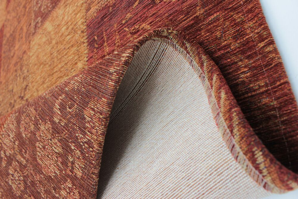 Kusový koberec Manhattan Patchwork Chenille Terracotta 3