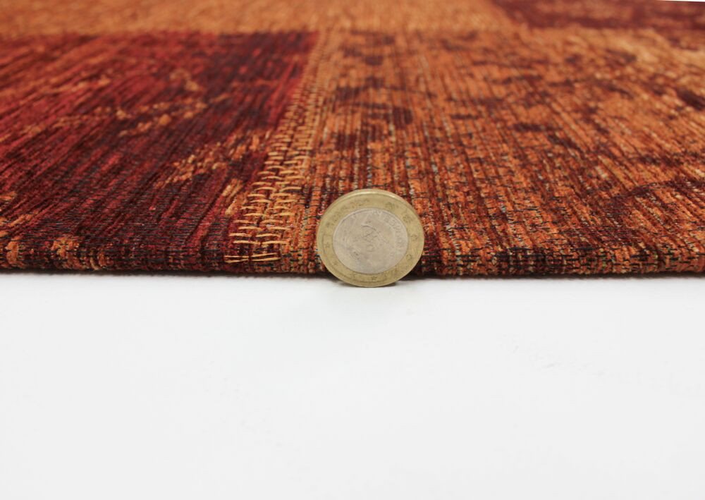 Kusový koberec Manhattan Patchwork Chenille Terracotta 5