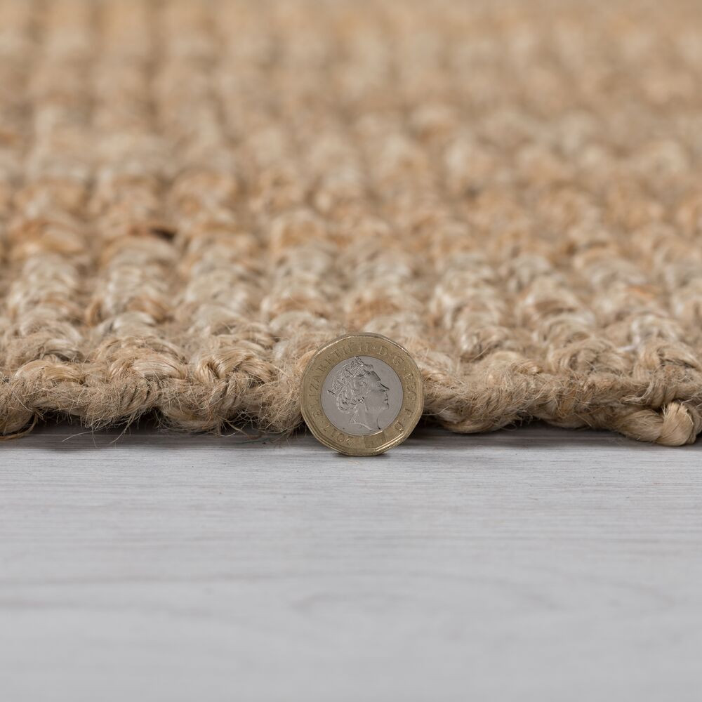 Kusový koberec Sarita Jute Boucle Natural 5