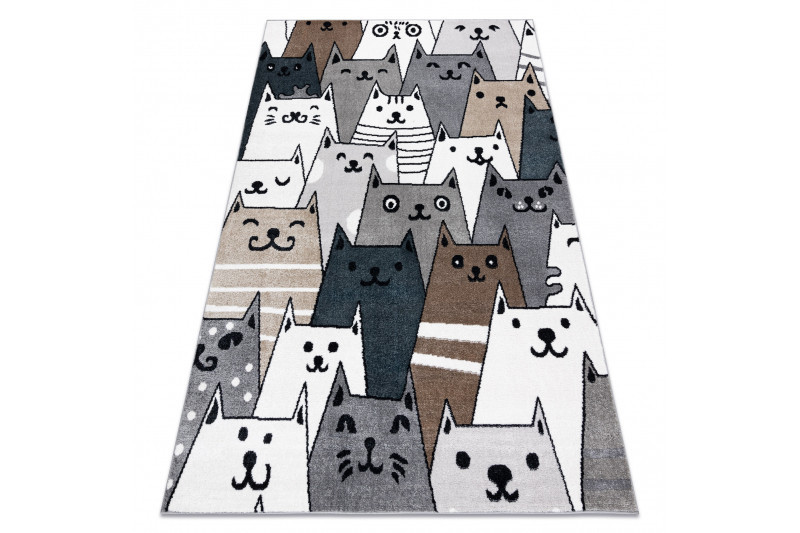 Dětský kusový koberec Fun Gatti Cats multi 5
