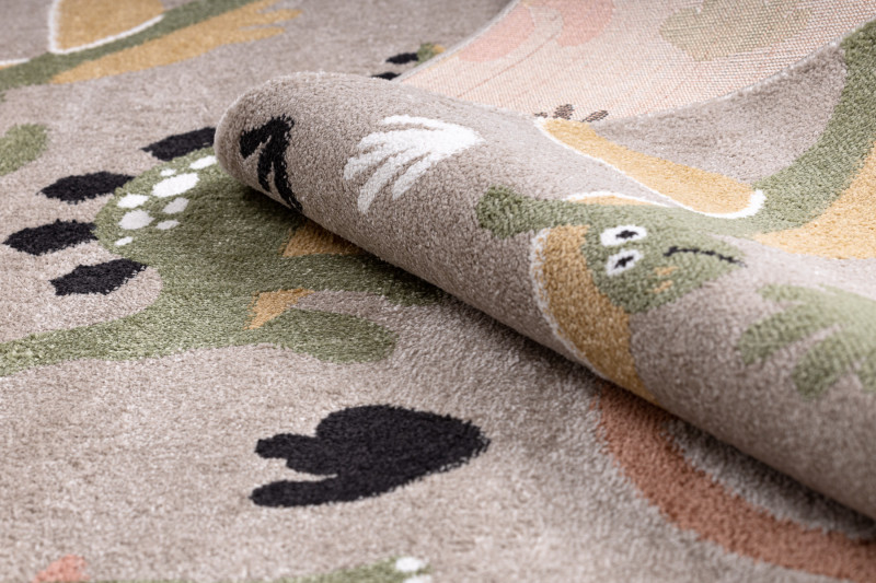 Dětský kusový koberec Fun Dino beige 80x150 cm (obrázek 8)