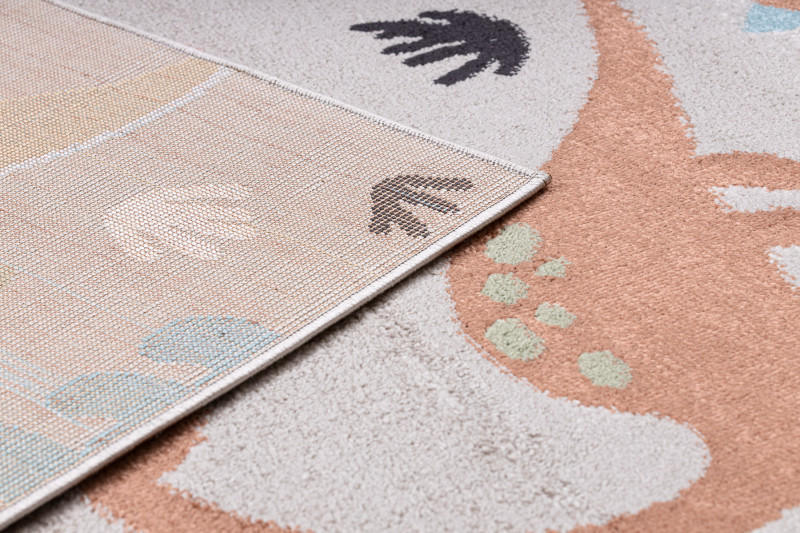 Dětský kusový koberec Fun Dino beige 80x150 cm (obrázek 14)