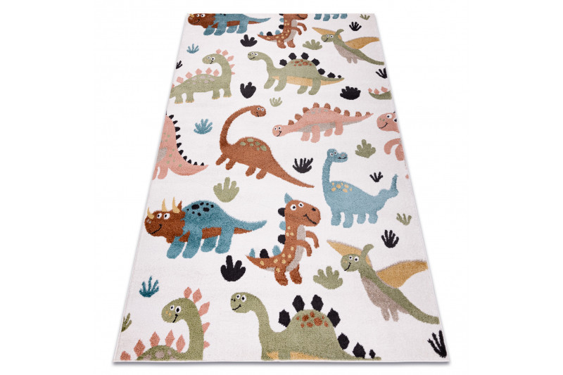 Dětský kusový koberec Fun Dino cream 120x170 cm (obrázek 15)