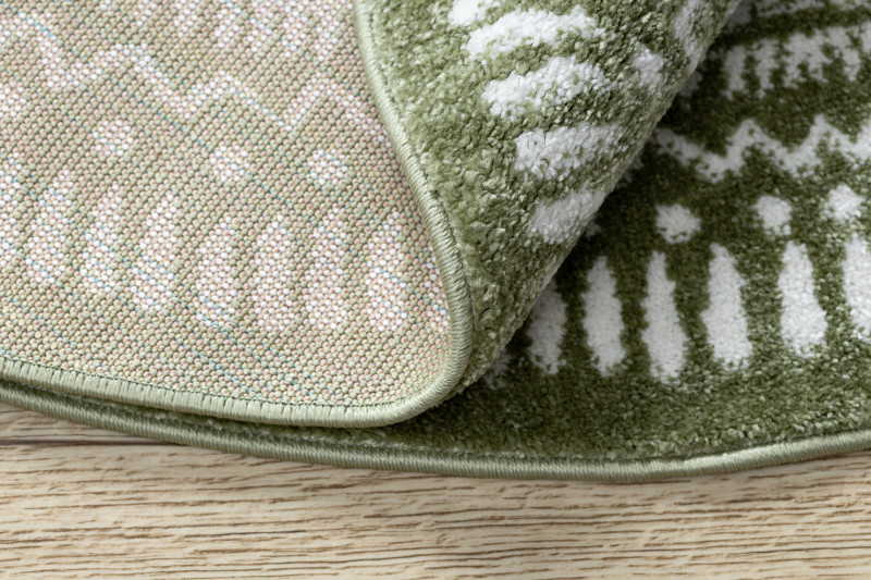 Kusový koberec Napkin green kruh 2
