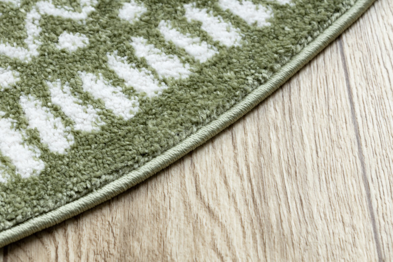 Kusový koberec Napkin green kruh 5