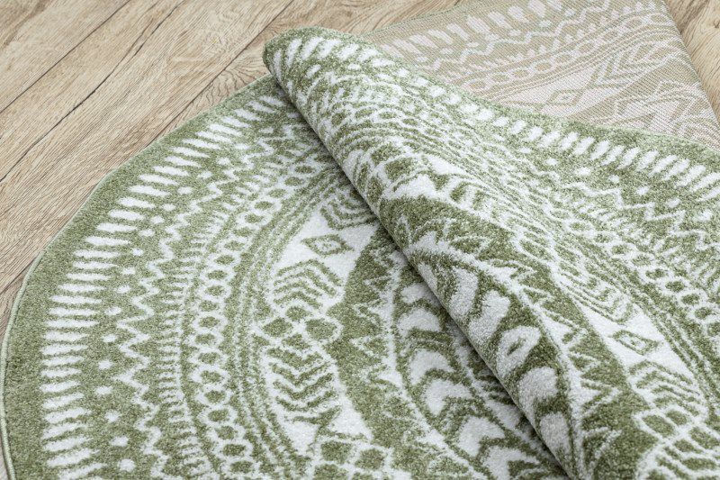 Kusový koberec Napkin green kruh 140x140 cm (obrázek 10)