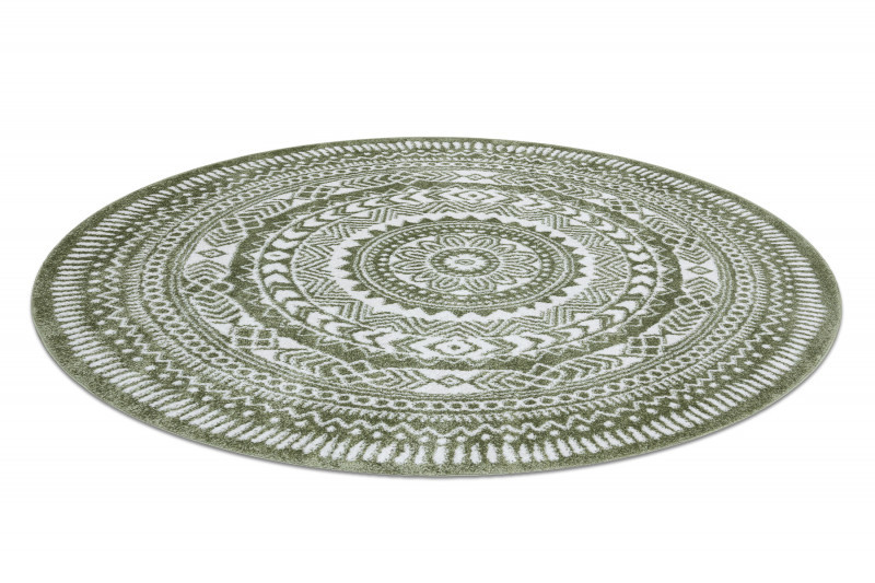Kusový koberec Napkin green kruh 140x140 cm (obrázek 12)