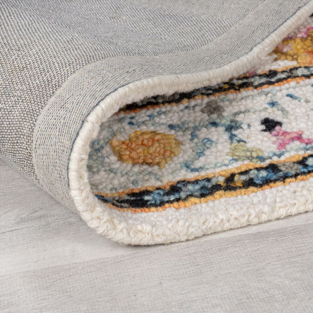 Kusový koberec Wool Loop Dahlia Yellow/Multi 2