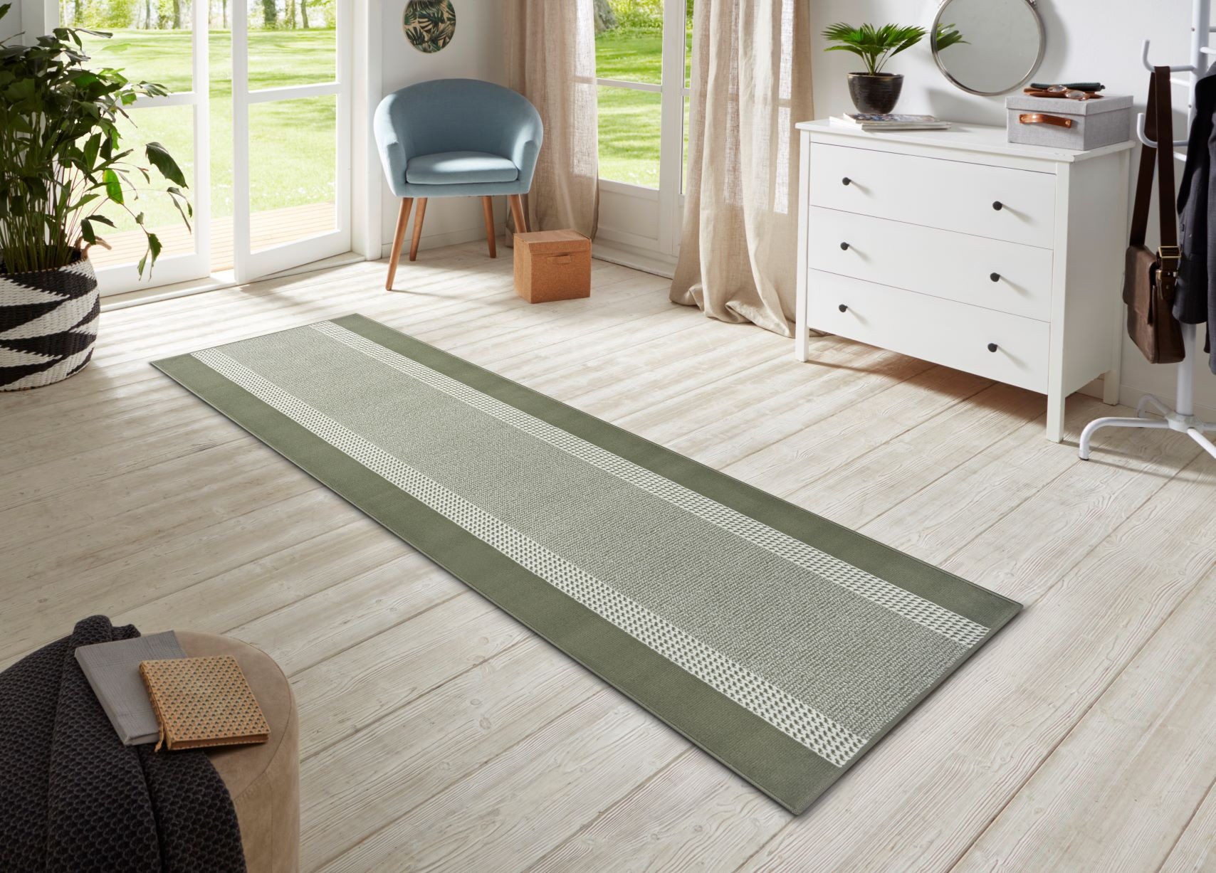 Běhoun Basic 105487 Green 80x200 cm (obrázek 6)