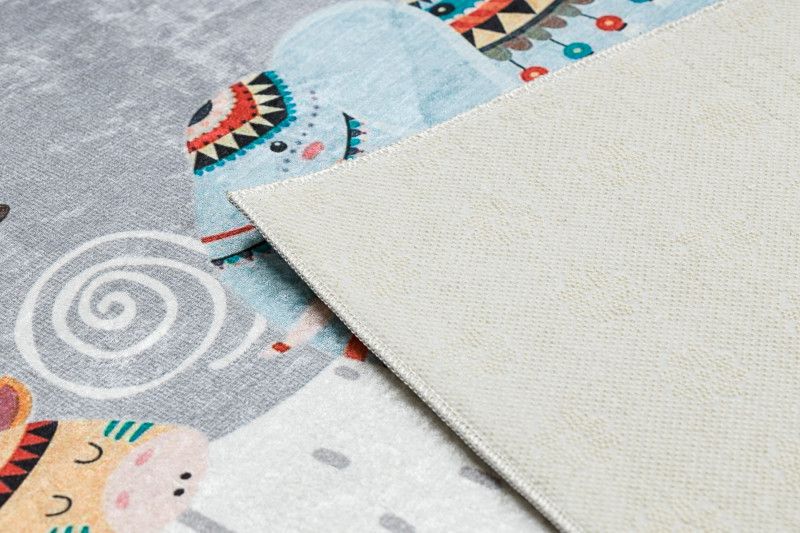 Dětský kusový koberec Bambino 2160 Indian grey 5