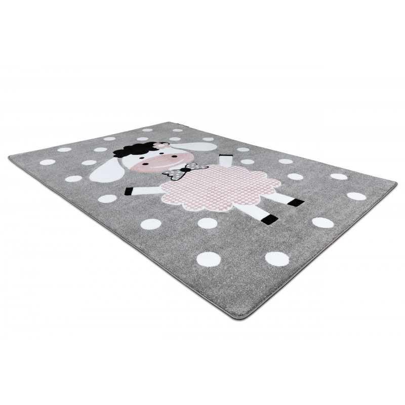 Dětský kusový koberec Petit Dolly sheep grey 2
