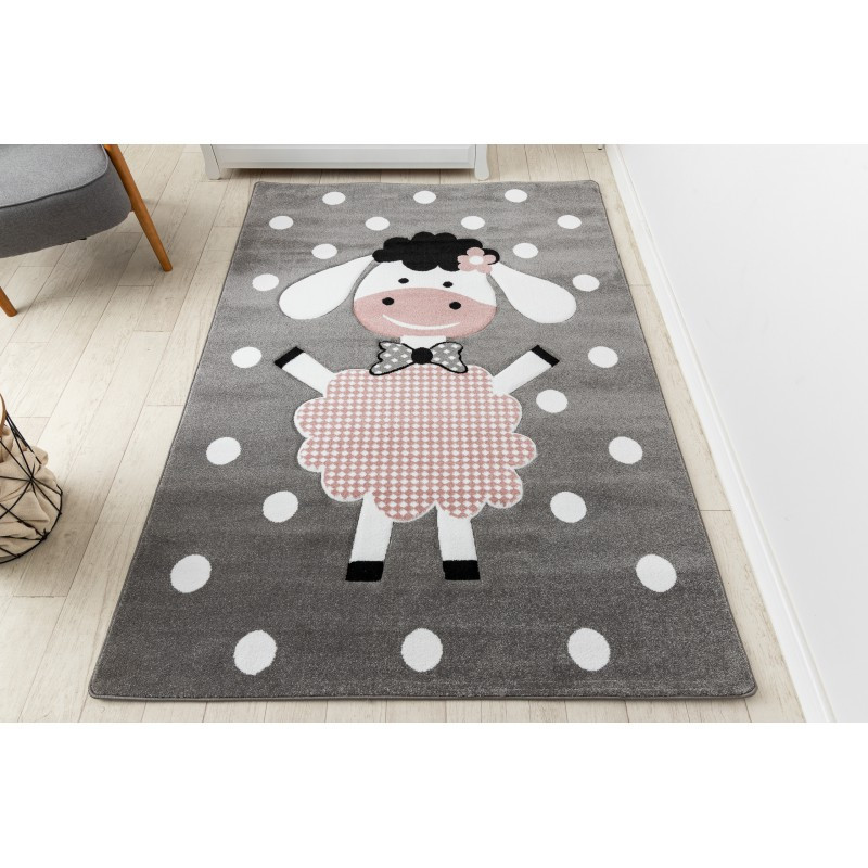 Dětský kusový koberec Petit Dolly sheep grey 4