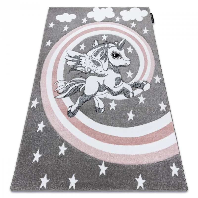Dětský kusový koberec Petit Pony grey 160x220 cm (obrázek 15)
