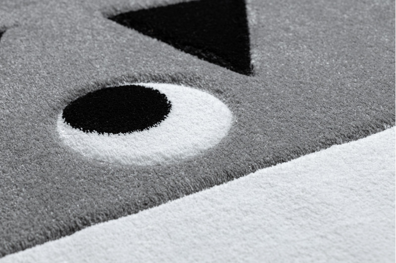 Dětský kusový koberec Petit Lion grey 3
