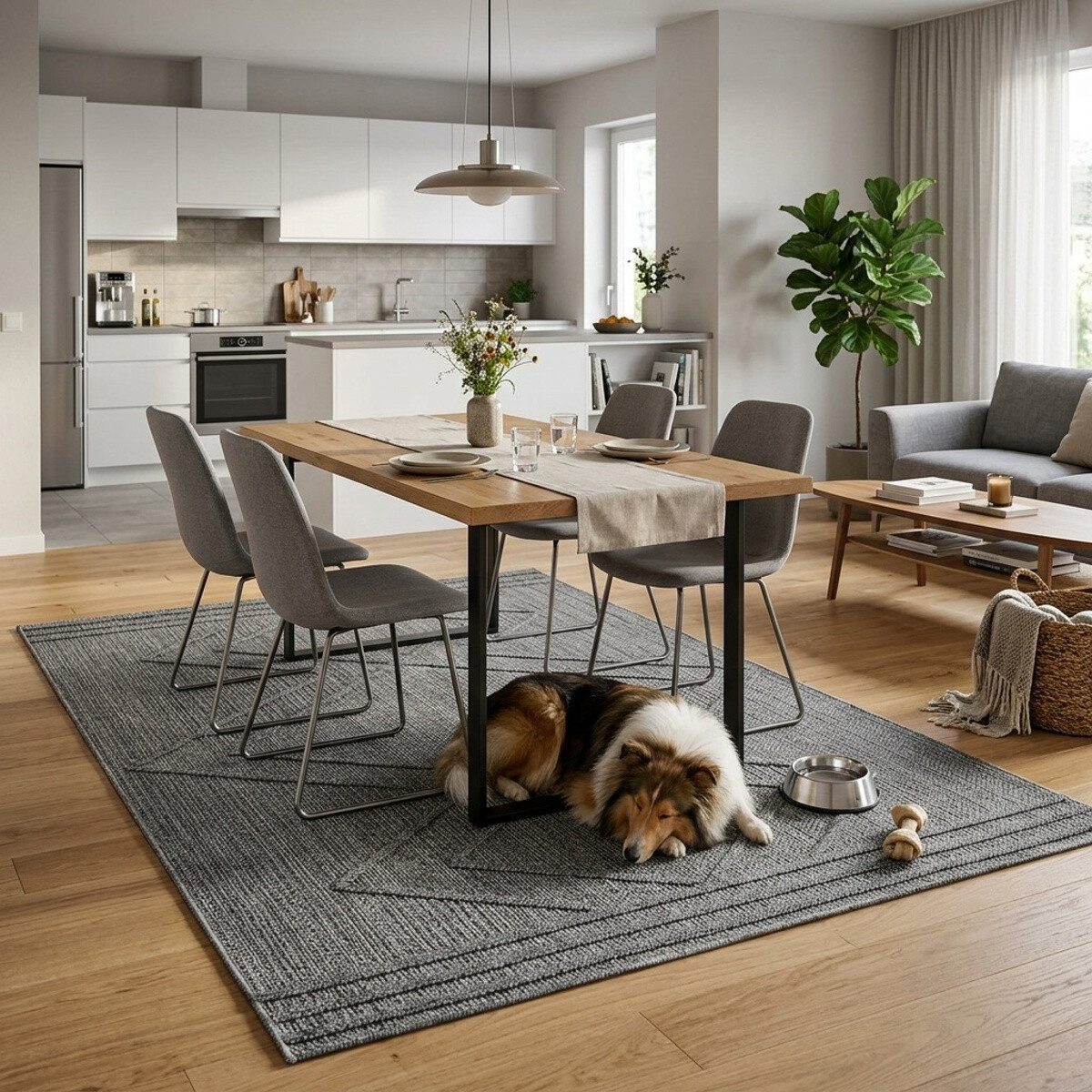 Kusový koberec Patara 4954 Grey 80x150 cm (obrázek 8)