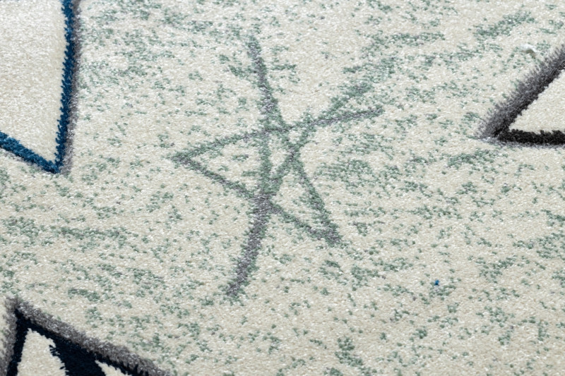Dětský kusový koberec Petit Stars blue 2