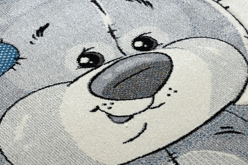 Dětský kusový koberec Petit Teddy bear cream 4