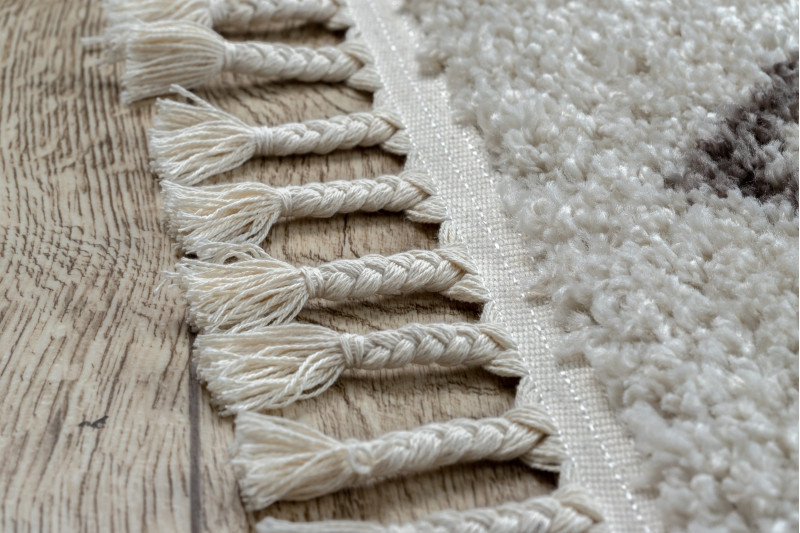 Kusový koberec Berber Asila B5970 cream and brown 3