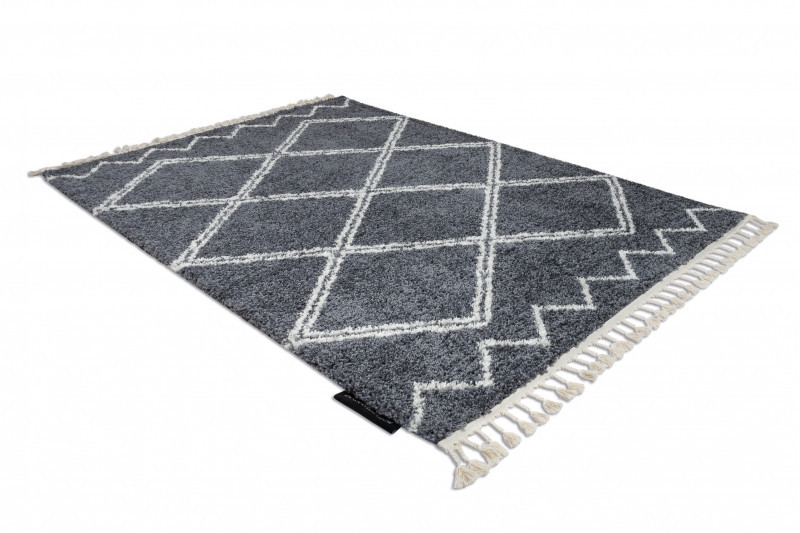 Kusový koberec Berber Asila B5970 grey and white 2