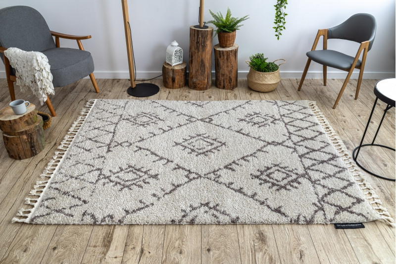 Kusový koberec Berber Fez G0535 cream and brown 4