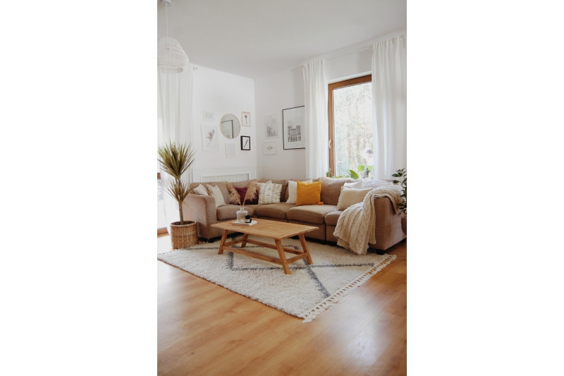 Kusový koberec Berber Maknes B5910 cream and grey 5