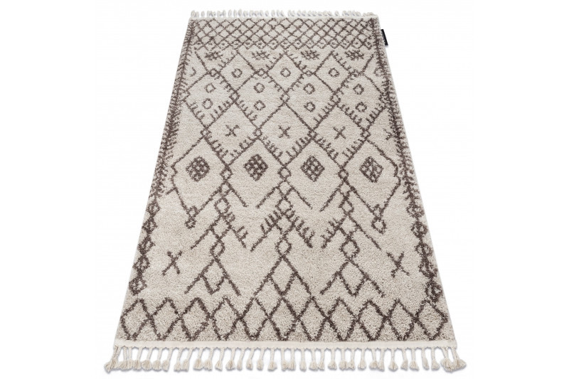 Kusový koberec Berber Tanger B5940 cream and brown 80x150 cm (obrázek 13)