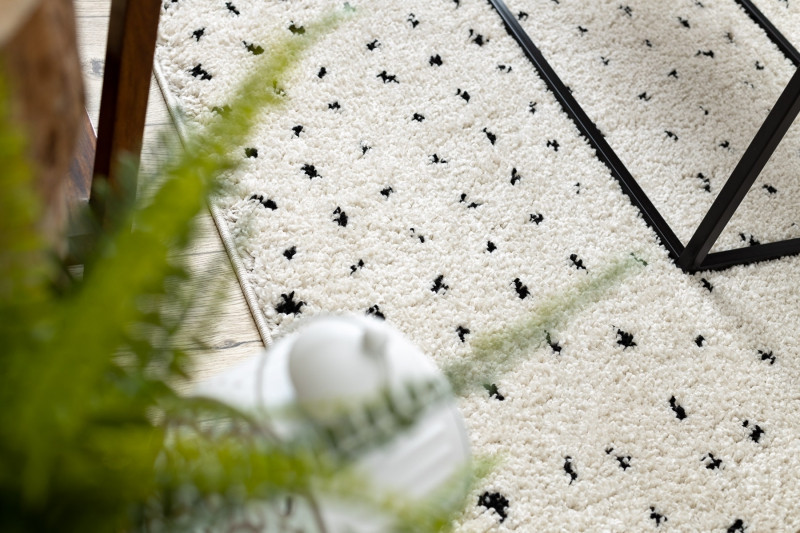 Kusový koberec Berber Syla B752 dots cream 3