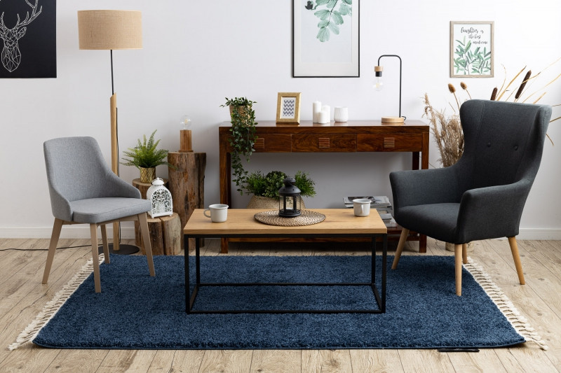 Kusový koberec Berber 9000 navy 3