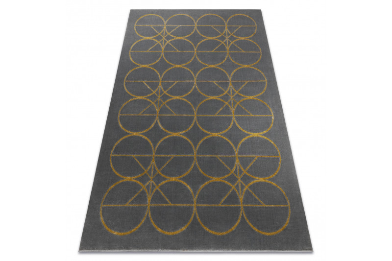 Kusový koberec Emerald 1010 grey and gold 80x150 cm (obrázek 7)