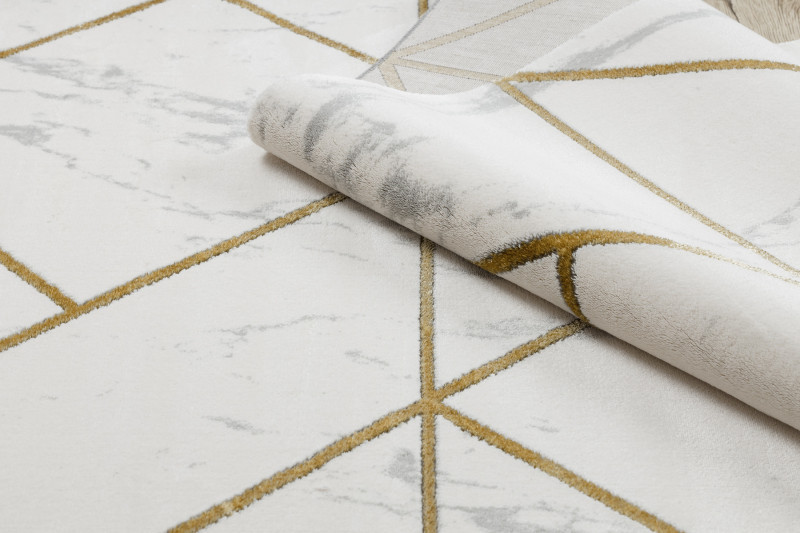 Kusový koberec Emerald geometric 1012 cream and gold 4
