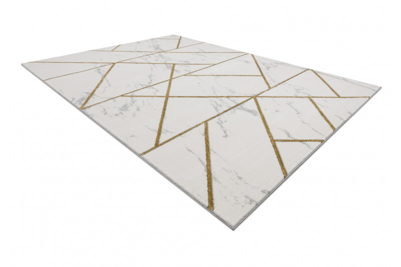 Kusový koberec Emerald geometric 1012 cream and gold 80x150 cm (obrázek 10)