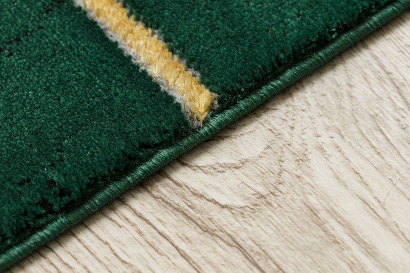 Kusový koberec Emerald geometric 1012 green and gold 2