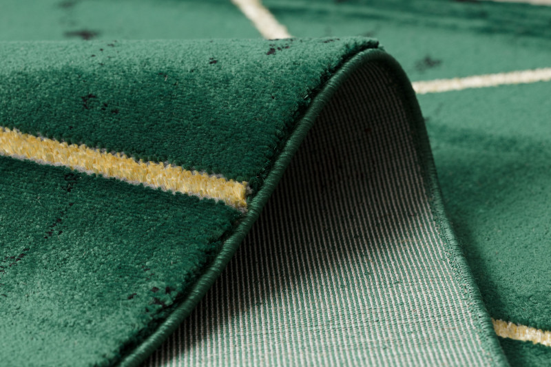Kusový koberec Emerald geometric 1012 green and gold 3