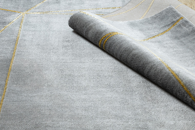 Kusový koberec Emerald 1022 grey and gold 3