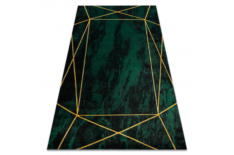 Kusový koberec Emerald 1022 green and gold 80x150 cm (obrázek 8)