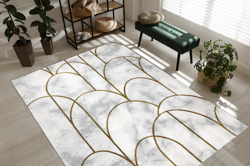 Kusový koberec Emerald 1016 cream and gold 120x170 cm (obrázek 9)