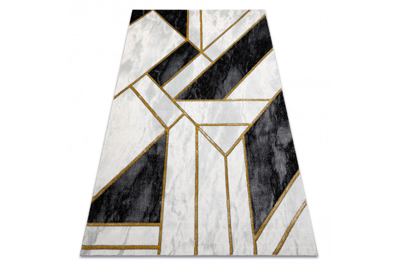 Kusový koberec Emerald 1015 black and gold 5