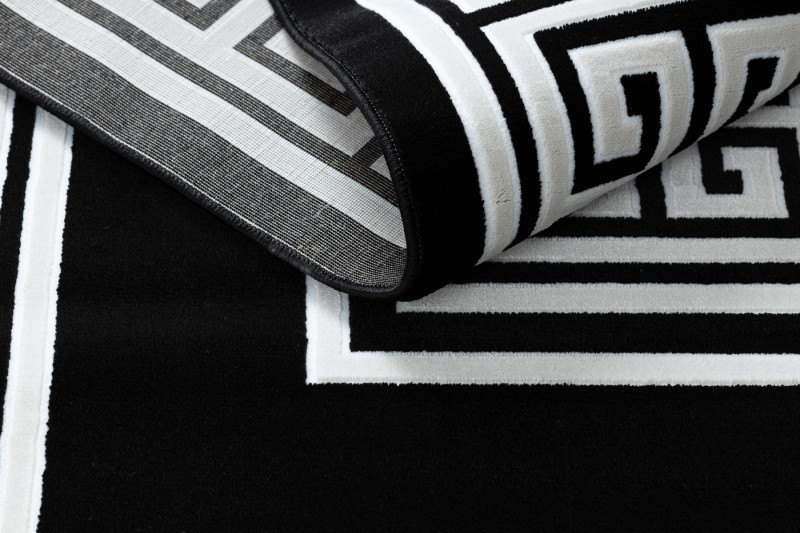 Kusový koberec Gloss 6776 85 greek black/ivory 5