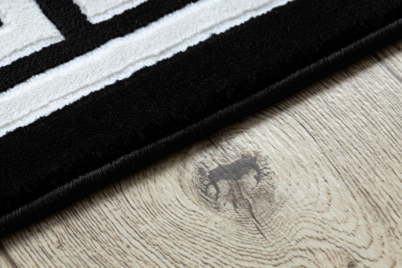 Kusový koberec Gloss 6776 85 greek black/ivory 80x150 cm (obrázek 11)