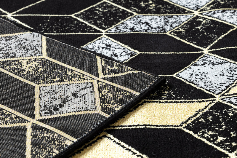Běhoun Gloss 400B 86 3D geometric black/gold 3