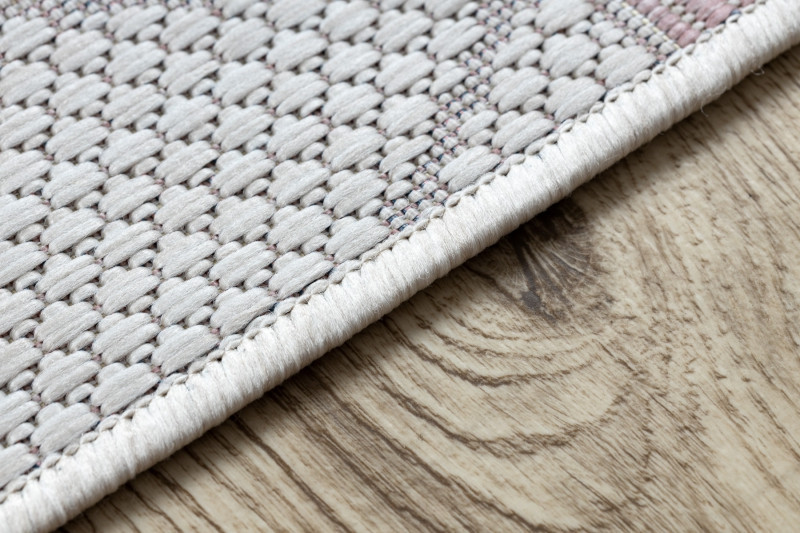 Kusový koberec Sion Sisal Triangles 3006 ecru/pink – na ven i na doma 80x150 cm (obrázek 12)