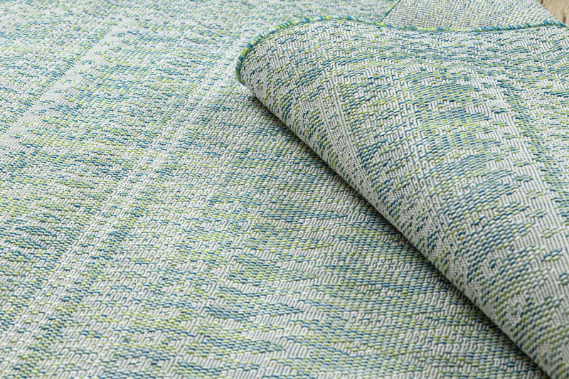 Kusový koberec Sion Sisal Aztec 22184 green/blue/ecru – na ven i na doma 80x150 cm (obrázek 10)