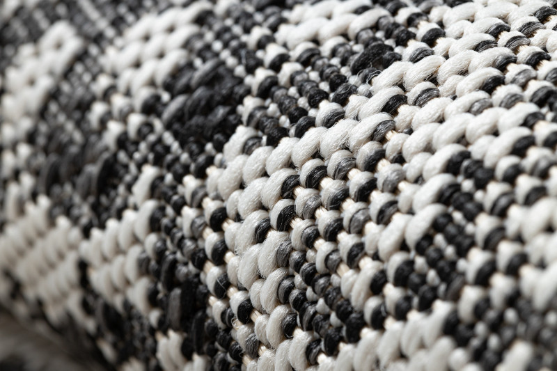 Kusový koberec Sion Sisal Snake`s skin 22162 ecru/black – na ven i na doma 80x150 cm (obrázek 10)