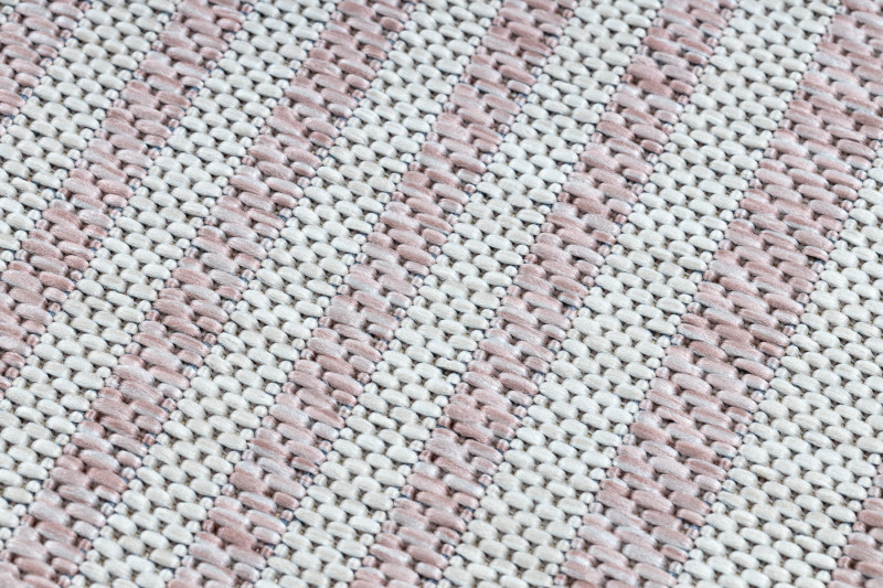Kusový koberec Sion Sisal Labirinth 22376 pink/ecru – na ven i na doma 80x150 cm (obrázek 10)